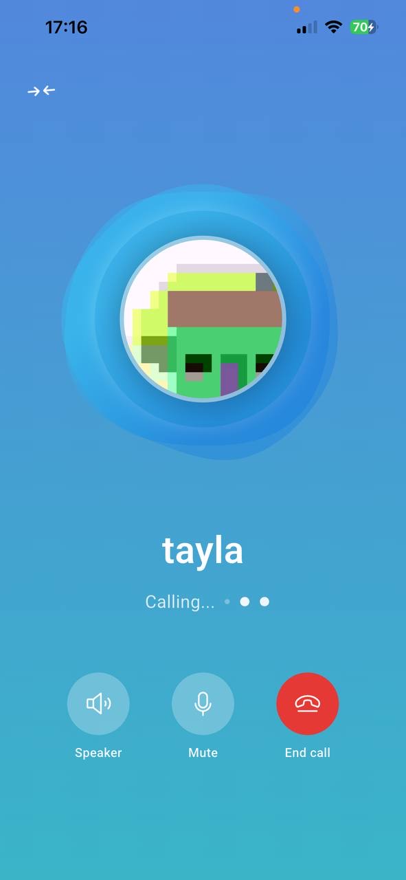 KeepBolt voice call