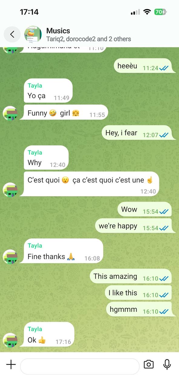 KeepBolt group chat