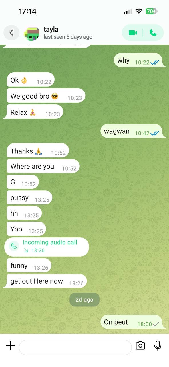 KeepBolt conversation